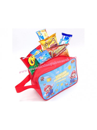 Paket Ultah Mario Bross With Snack